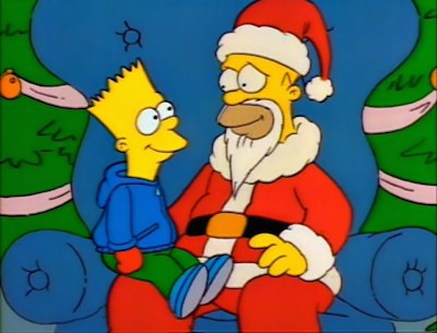 homer santa