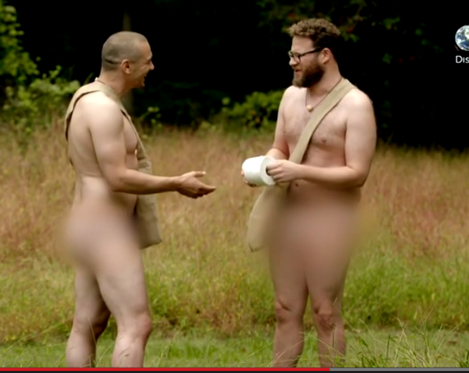 Watch James Franco And Seth Rogen Naked And Afraid.