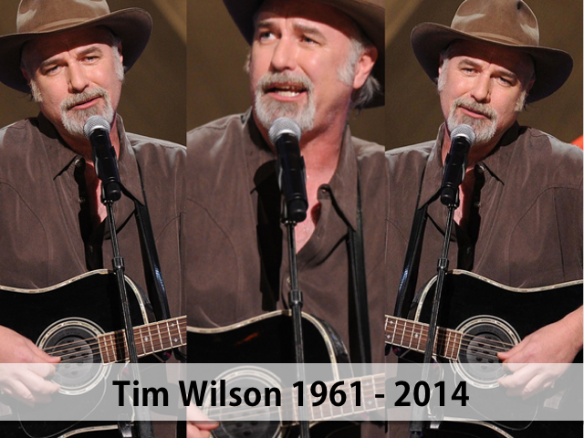 tim wilson wiht banner