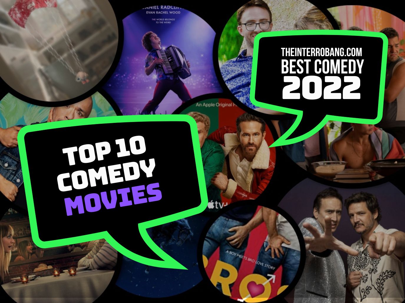 The ten best comedy movies of 2022!